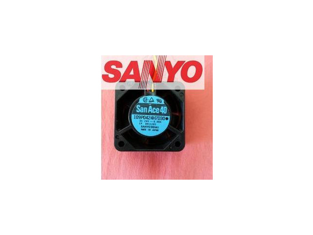 For Sanyo 109P0424H7D30 4CM 24V 3 wire cooling fan