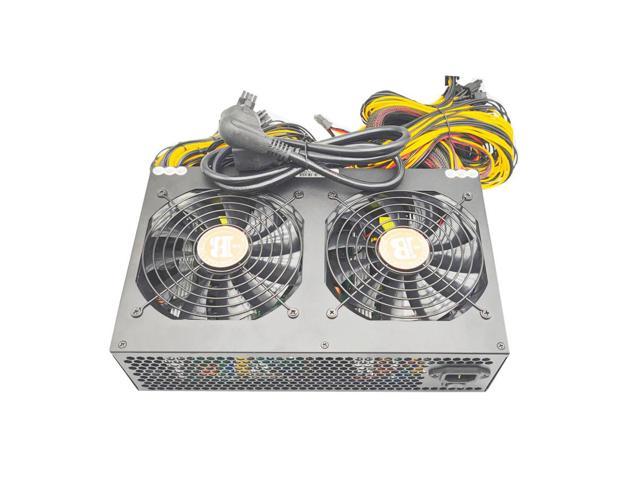 3600W ATX ATX PSU Power Supply For Eth Rig Ethereum Coin Mining Miner 180-240V psu mining rig 24P For PC ETC ZEC ZCASH