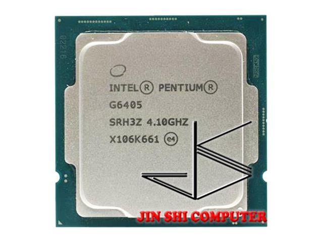Intel Pentium G6405 4.1 GHz Dual-Core Quad-Thread CPU Processor 4M 58W LGA 1200
