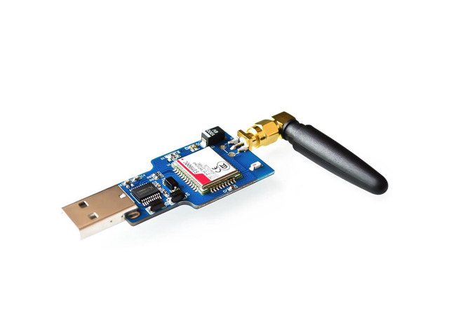 USB to GSM Serial GPRS SIM800C Module With Bluetooth Sim900a Computer Control Calling With Antenna
