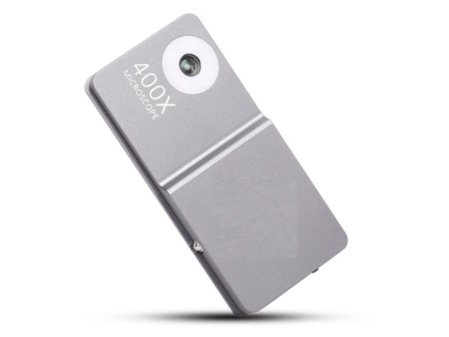 Mobile Phone Microscope HD Camera Fill Light Small Mini Miniature 400X Times Lens for Iphone 11 Pro Max Etc.