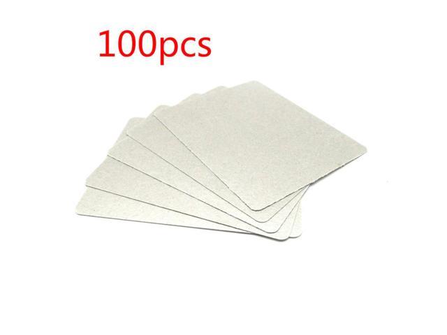 100pcs 12*15cm Spare parts thickening mica Plates microwave ovens sheets for Galanz Midea Panasonic LG etc. magnetron cap photo