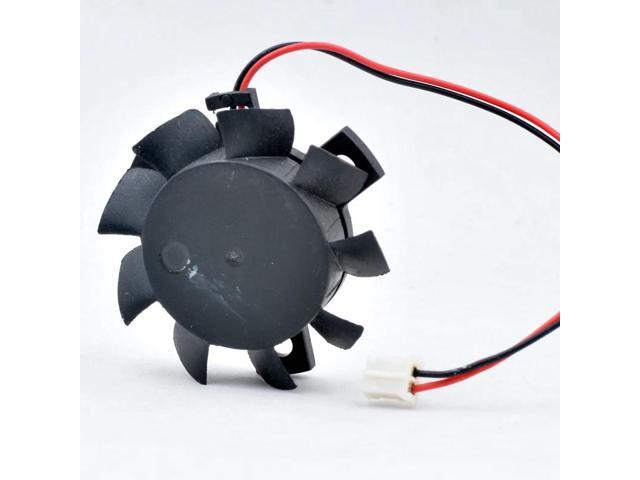 T124010BL diameter 37mm hole pitch 26mm 12V 0.10A dual ball router heat sink cooling fan