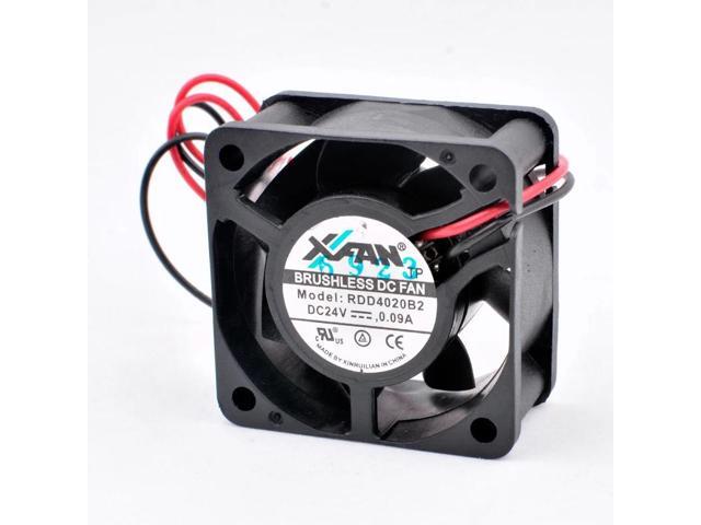 RDD4020B2 4cm 40mm fan 40x40x20mm DC24V 0.09A 2 wires Double ball bearings Cooling fan for inverter