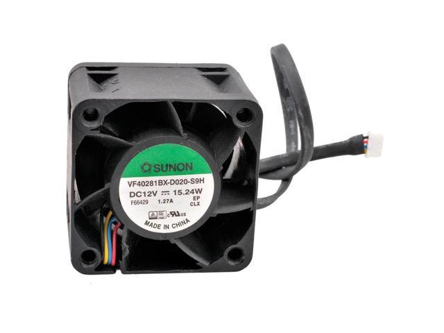VF40281BX-D020-S9H 4cm 40mm fan 40x40x28mm 4028 DC12V 15.24W 1.27A 4pin high-power cooling fan for power supply