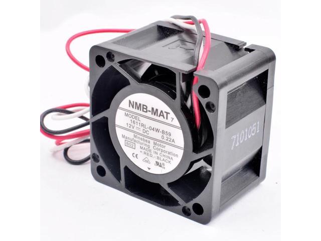 1611RL-04W-B59 4cm 40x40x28mm 40mm fan 4028 12V 0.22A 3 lines 3pin server cooling fan