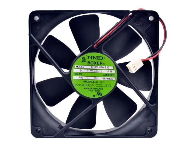 4710NL-05W-B30 12cm 120mm fan 120x120x25mm DC24V 0.16A Double ball bearing Quiet cooling fan for inverter
