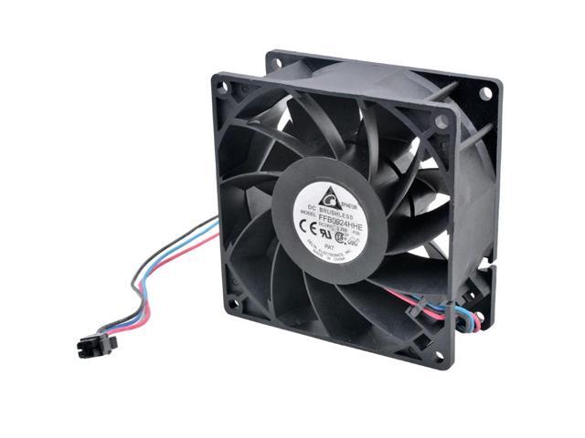 FFB0924HHE-F00 9.2cm 92mm fan 92x92x38mm DC24V 0.27A 3 lines Cooling fan for inverter case