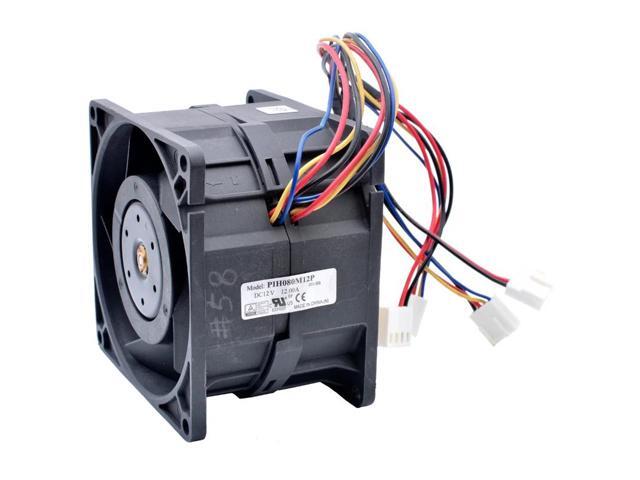 PIH080M12P 80mm fan 80x80x56mm DC12V 12.00A 4 wires 4pin Ultra-high-speed and high-pressure cooling fan for server chassis