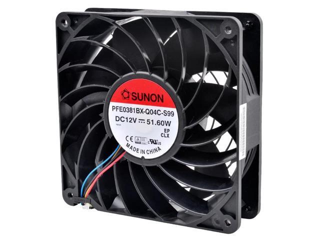 PFE0381BX-Q04C-S99 14cm 140mm 140x140x38mm DC12V 51.60W Strong wind flow cooling fan for server