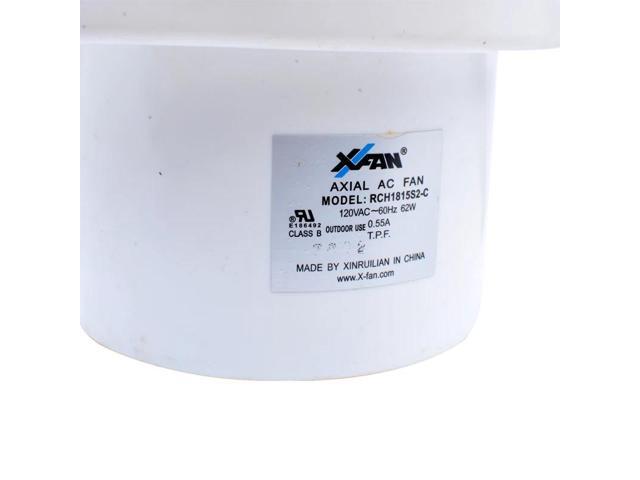RCH1815S2-C 120VAC-60Hz 62W 0.55A AC 1815 series Blower Centrifugal turbocharger blower Industrial cooling fan