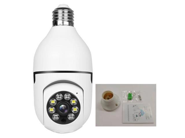 Light Bulb Security Camera 1080P High Definition 360 Degree Panoramic View Lens Night Vision APP Remote Viewing