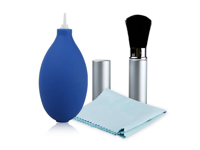 Camera Lens Cleaning Kit Air Blower Cleaning Clothes and Brush for Dust Removal of Optical for Lens Computer Motherboard Phone