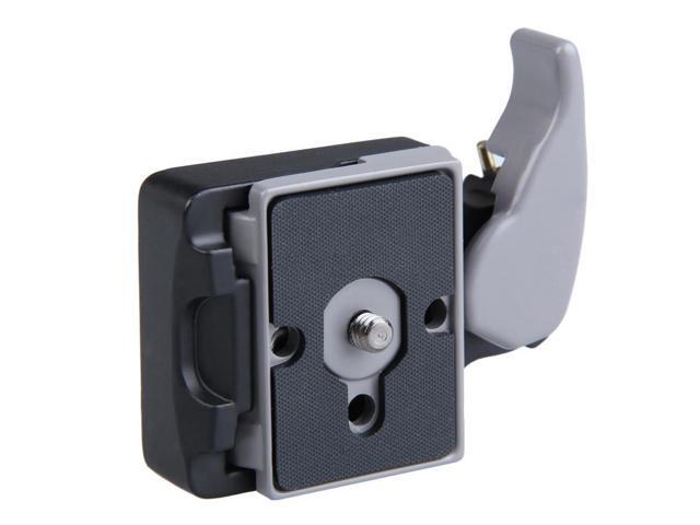 Quick Release Clamp System + Adapter Plate for Manfrotto Tripod Monopod