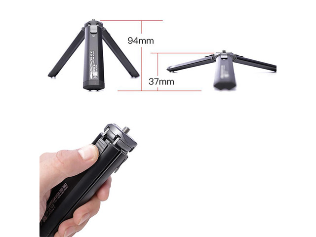Mini Desktop Tripod Bracket Holder Stand for Camera Mobile Phone Vlogging Live
