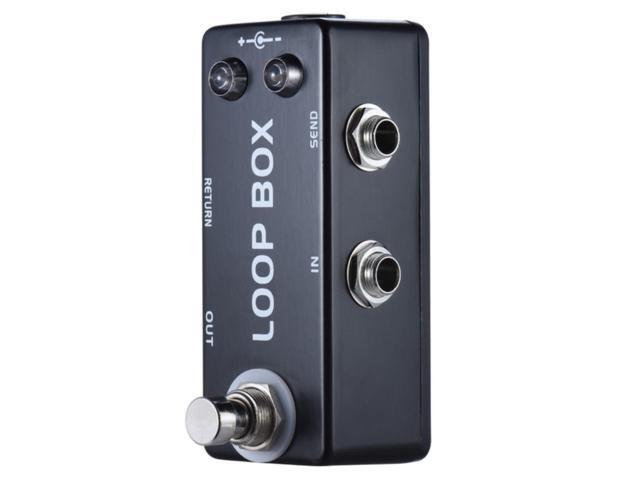 MOSKY Loop Box Electric Guitar Pedal Effects Pedal Support for Guitar Kit Loop Box Synthesizer Effector Mini True Bypass Looper