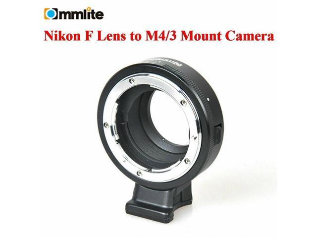 Commlite METAL Lens Mount Adapter for Nikon G DX F To M4/3 Olympus Panasonic CAM