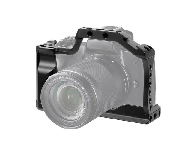 Camera Cage for Canon Eos M5/M50 Camera Rabbit Cage with Hot Shoe Mount Cameras Cages for Quick Release