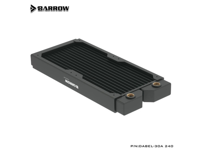 Barrow Thick 30mmDabel-30a 240MM series Radiator High-density single-wave copper water cooling row 240MM
