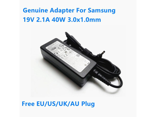 19V 2.1A 40W 3.0x1.0mm PA-1400-14 AD-4019P AD-4019A AC Adapter For SAMSUNG NP900X1B NP530U3B NP535U3C XE700T1A Charger