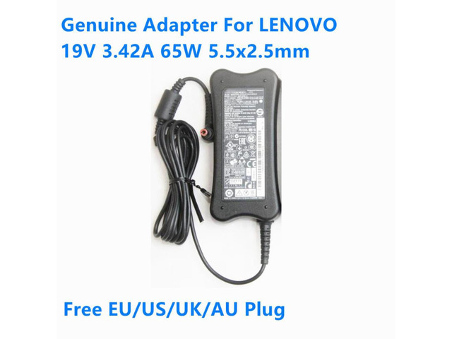 19V 3.42A 65W ADP-65YB B PA-1650-52LC AC Adapter For Lenovo I1500 I1700 Y310 Y450 Y510 Y530 Laptop Power Supply Charger