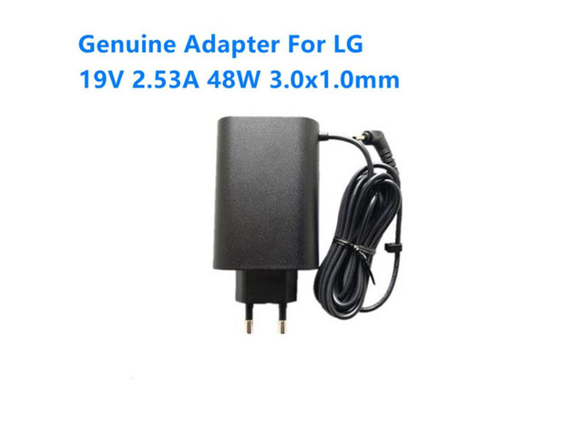19V 2.53A WA-48B19FS ADS-48MSP-19 ADS-48MS-19-2 19048E AC Adapter For LG gram 15Z970 14Z980C Laptop Power Supply Charger