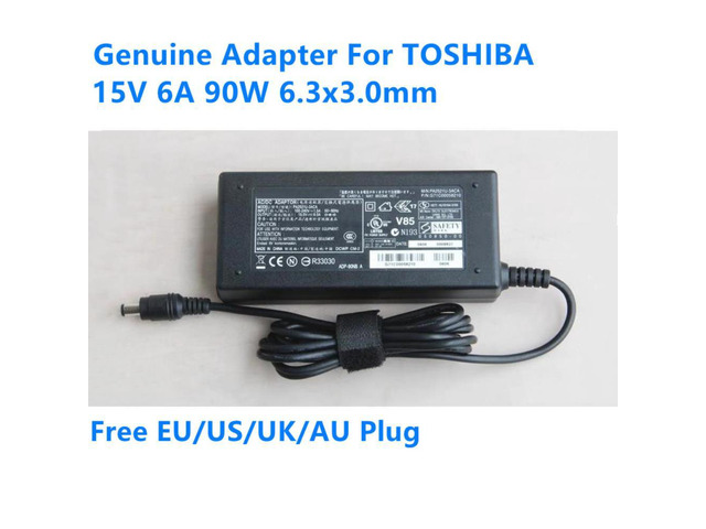 15V 6A 90W 6.3x3.0mm PA2521U-3ACA G71C00058210 Power Supply AC Adapter For TOSHIBA Laptop Charger Fit 15V 5A