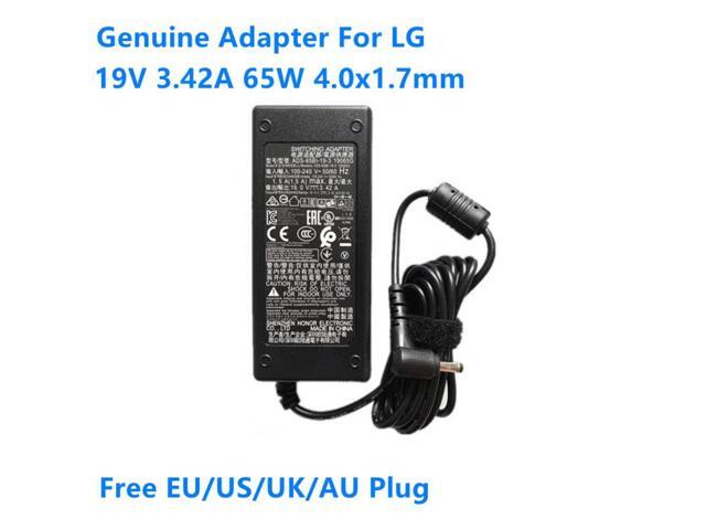 ADS-65BI-19-3 19065G 19V 3.42A 65W 4.0x1.7mm AC Switching Adapter For LG Laptop Power Supply Charger