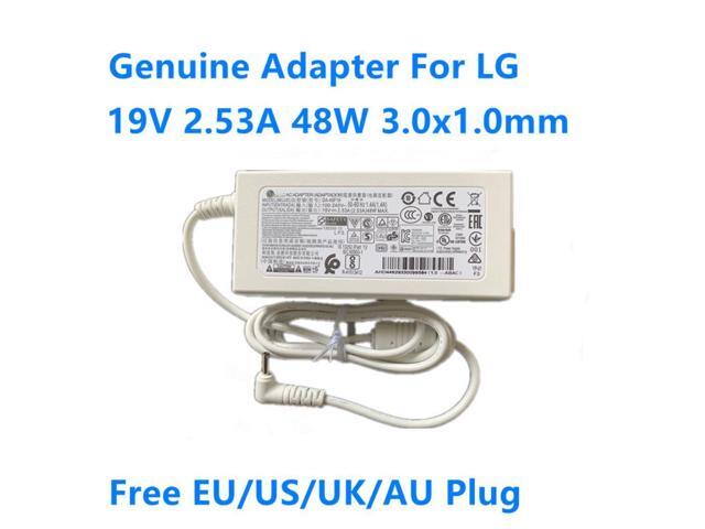19V 2.53A 48W DA-48F19 ADS-48MS-19-2 19048E AC Adapter Charger For LG GRAM 15Z970 14Z980C 13Z990 PA-1650-43 ADS-48MSP-19