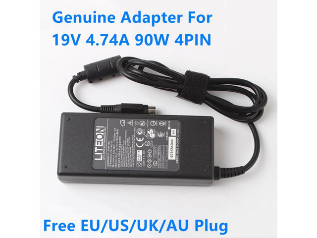 Liteon PA-1900-05 19V 4.74A 90W 4PIN AC Adapter For AcBel AD7044 AP13D05 API1AD43 API2AD62 API3AD05 FSP090-DMAB1 Charger
