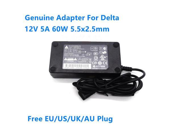 12V 5A 60W 5.5x2.5mm Delta DPS-60PB A DPS-60PB F AC Adapter For Laptop Monitor Power Supply Charger