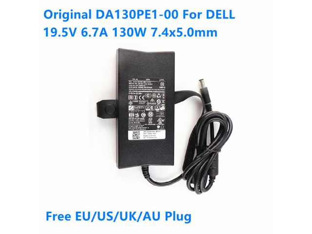 DA130PE1-00 130W 19.5V 6.7A AC Adapter For DELL Inspiron 2310 Precision 3520 3530 LA130PM121 Laptop Power Supply Charger