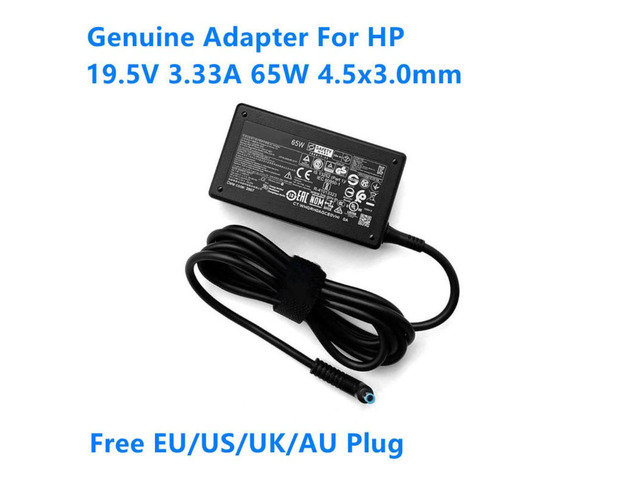 19.5V 3.33A 65W TPN-CA16 TPN-LA16 TPN-LA17 AC Adapter For HP Laptop Power Supply Charger