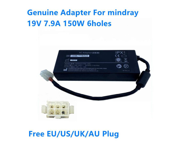 19V 7.9A 150W 6holes MANGO150M-19DL Power Supply AC Adapter For mindray MEDICAL Charger
