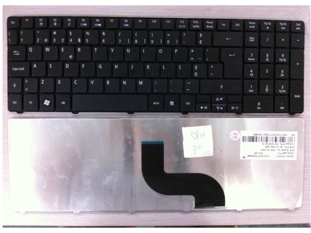 for Acer Aspire 5740 5810T 7735 7551 5336 5410 5536 5536G 5738 5738g 5810 5252 5742G 5742Z PO Portuguese laptop keyboard