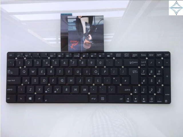 for ASUS K55 K55A K55N K55V K55VJ K55VM K55VS K55XI Uk united kingdom laptop keyboard 0KNB0-6125UK00
