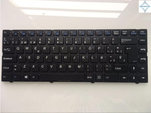 for Clevo Itautec W7535 W7545 A7520 SP spanish teclado laptop keyboard MP-10F86LA-430
