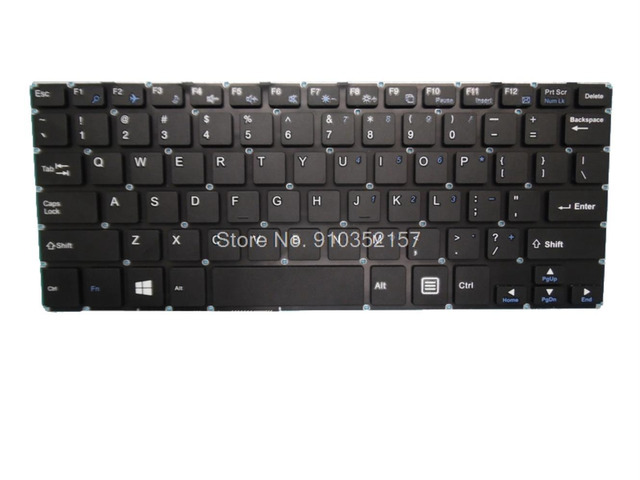 Laptop Keyboard For iOTA 360 11.6 English US Black NO Frame