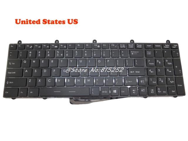 US English Keyboard For MSI GT60 0NC 0ND 0NE 0NF 0NG 0NR 2OJ 2OK 2PC 2PE GT70 2OC 2OD 2PC 2PE 2QD GE60 2PE-215US 2QE-867US 871US
