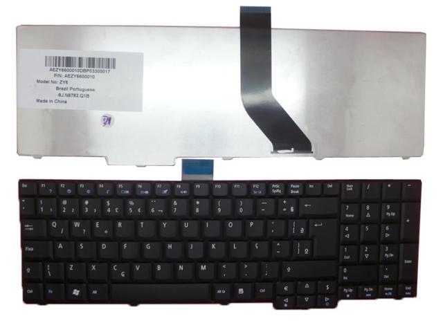 Laptop BR Keyboard For Acer For Aspire 7730 7730G 7730Z 7730ZG 7230 7530 7530G 8920G Black Brazil BR 9J. N8782.Q1B AEZY6600010
