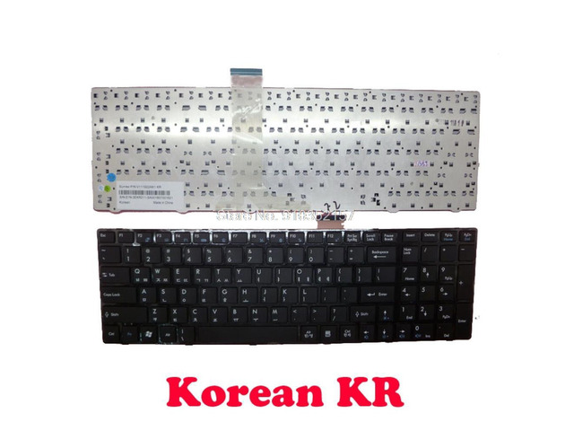 Korean KR Keyboard For MSI CR620 CR630 CR650 CR720 A6100 CX705 CX720 FR600 FR620 FR700 FX720 GT660 GT663 GT680R GT683R GT685R