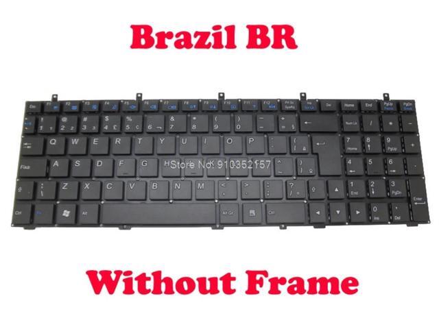 Laptop BR Keyboard For CLEVO W350ET W350ETQ W350SKQ W350SSQ W350STQ W355SDQ W355SSQ W355STQ W370ET W370SK W370SS W370SSQ W370ST
