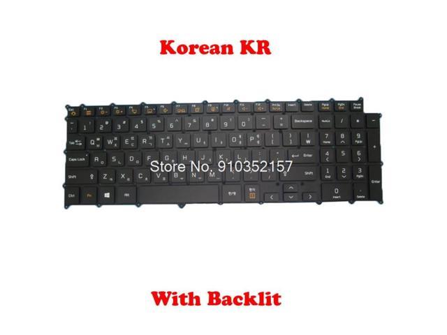 Laptop With Backlit Keyboard For LG Gram 17( 2020) 17Z90N 17Z90 17Z90N-V 17Z90N-N 17Z90N-R Black Korean KR No Frame