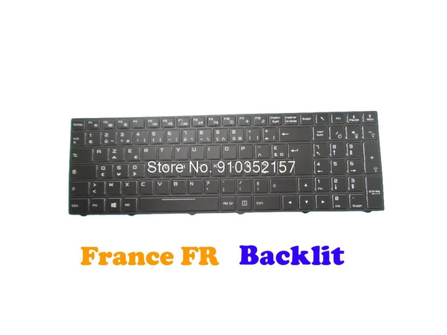 FR RGB Backlit Keyboard For Gigabyte Sabre 15 15-G 15-G8 15-K 15-K8 15-W 15-W8 Sabre 17 17-W 17-W8 17-G 17-G8 17-K 17-K8 French