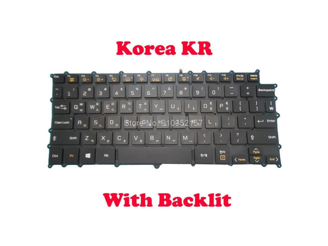 Korean Backlit Keyboard For LG 13Z980 SG-91020-XRA AEW73969811 SN3871BL1 SG-91021-XRA 13Z980-B 13Z980-G 13Z980-T 13ZD980 LG13Z98