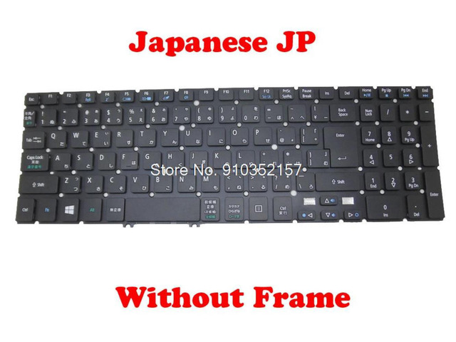 Laptop Keyboard For ACER ASM5-581 M5-581 M3-581 V5-571 V5-531 MP-11F50J0-4424W 90.4VM07.Y0J NK. I1713.04Y Japanese JP NO Frame