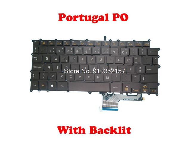 Laptop With Backlit Keyboard For LG 13Z980 13ZD980 LG13Z98 SG-B0200-2PA SN3871BU AEW73969818 Portugal PO Black Without Frame