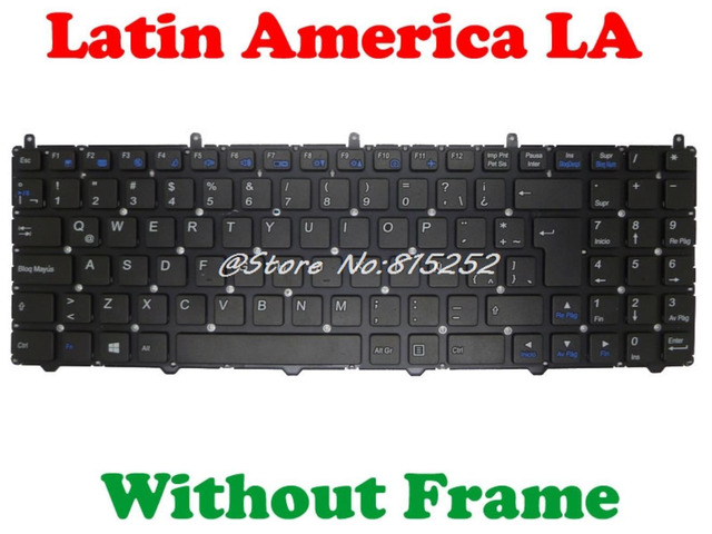 Laptop Keyboard For Gigabyte P15F R5 V2 V3 V5 V7 Q2546N Q2556N V2 Q25N V5 Latin America LA