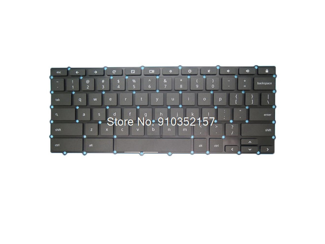 Laptop Replacement Keyboard For Google AELI9U01010 LI9 WBM14L13US-9204 SOE-NCB172B 002-14L18LHA17 United States US NO Frame
