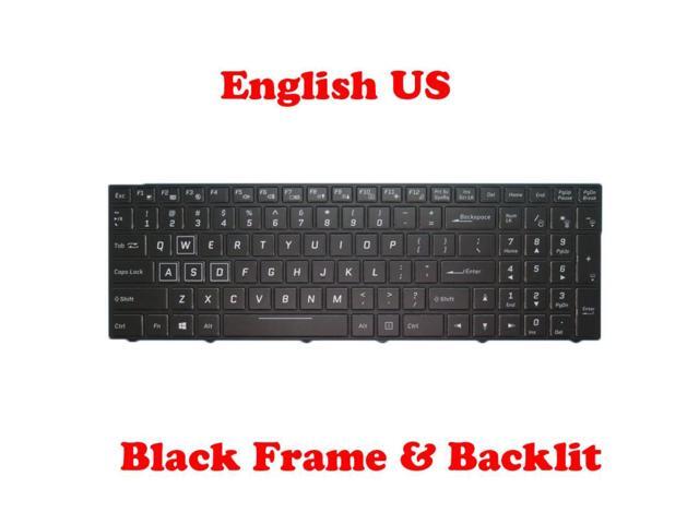 US English Backlit Keyboard For CLEVO N850EK1 N855EK1 N857EK1 N850HK1 N850EJ1 N855EJ1 N850HP6 N857HP6 N850EP6 N857EP6 N871EP6